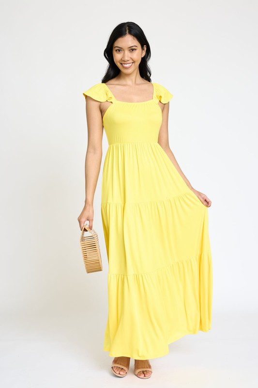 Flutter Sleeve Sundress