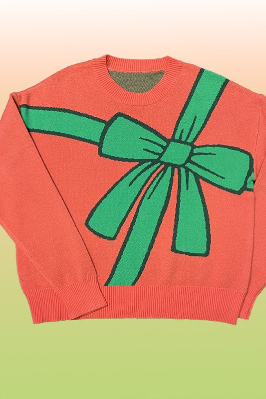 Gift Wrap Sweater