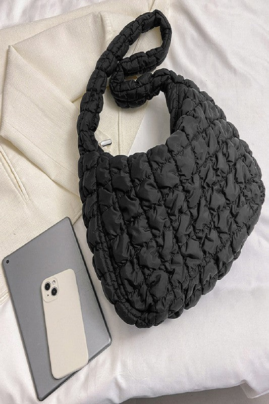 Puffer Quilted Crossbody Shoulder Bag