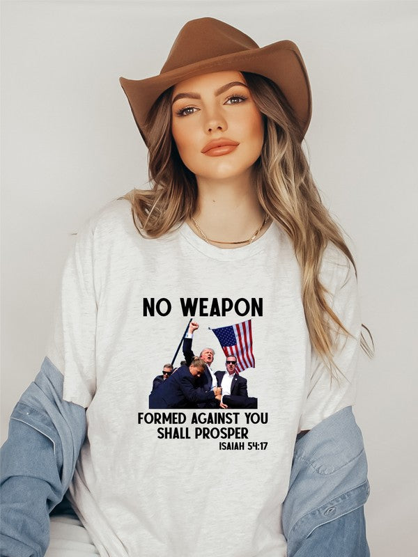 No Weapon Formed Against You Tee