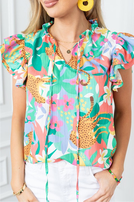 Welcome to the Jungle Blouse