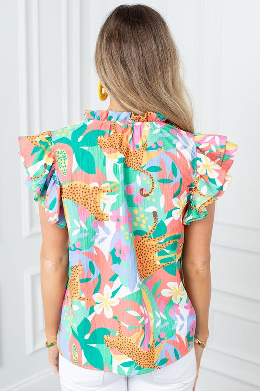 Welcome to the Jungle Blouse