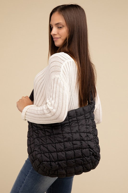 Puffer Quilted Crossbody Shoulder Bag